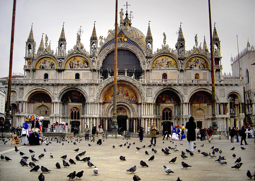 venedik san marco bazilikası
